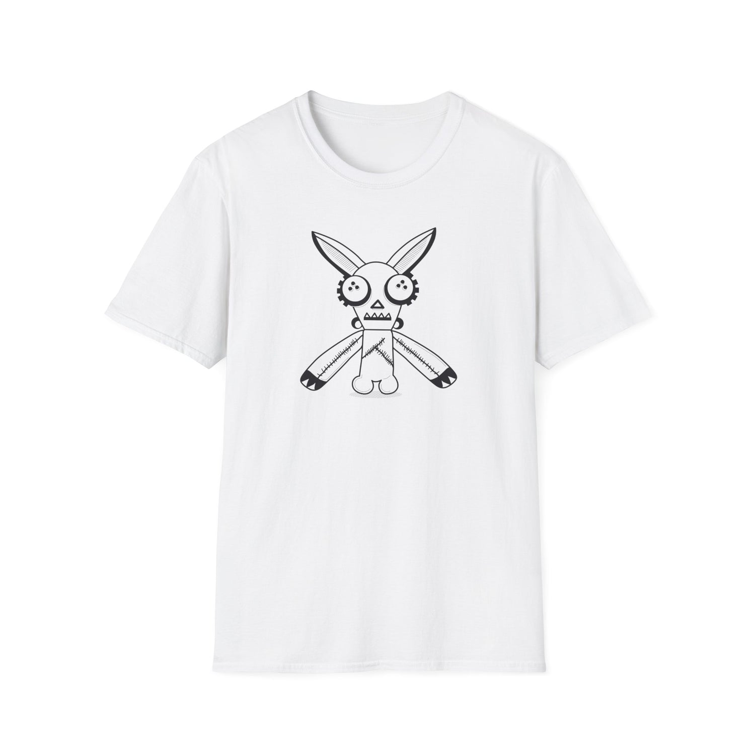 Undead Robot Bunny Unisex Tshirt