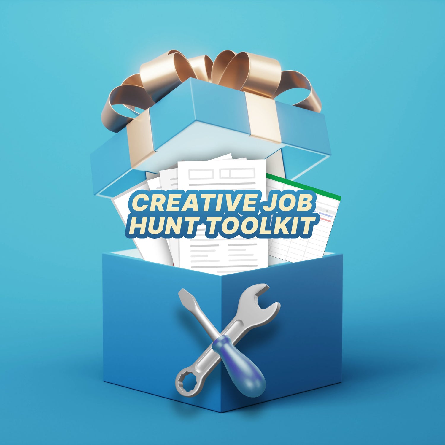 Creative Job Hunt Toolkit (w/ FREE Job Tracker)